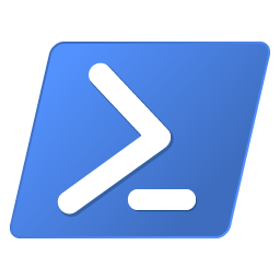 Logo du langage PowerShell